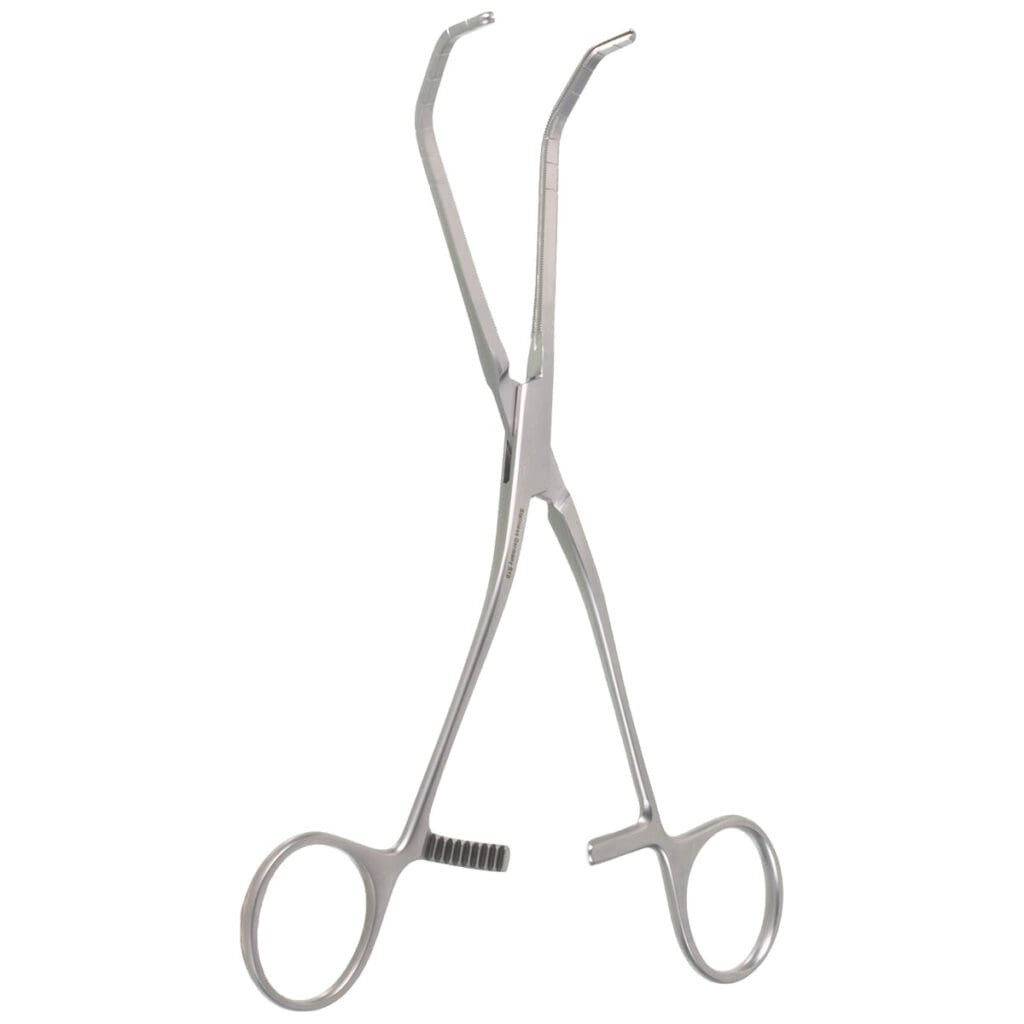 Cooley Vascular Clamp 60° angled small jaw BOSS Surgical Instruments