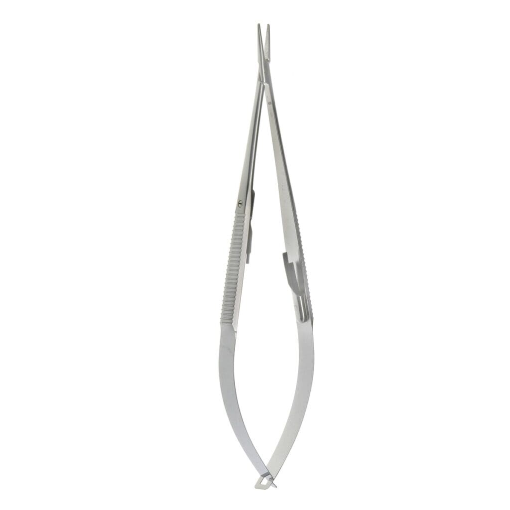 6" Micro Needle Holder w/ lock BOSS Surgical Instruments