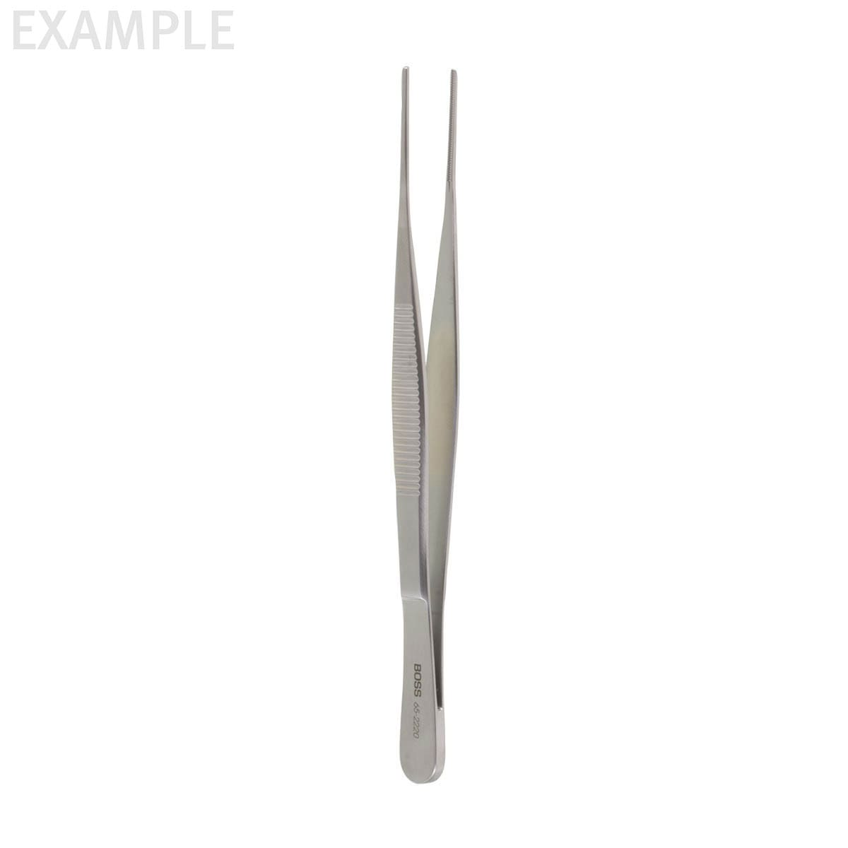 12" Debakey Diethrich Vascular Tissue Forceps 1.5mm tips BOSS