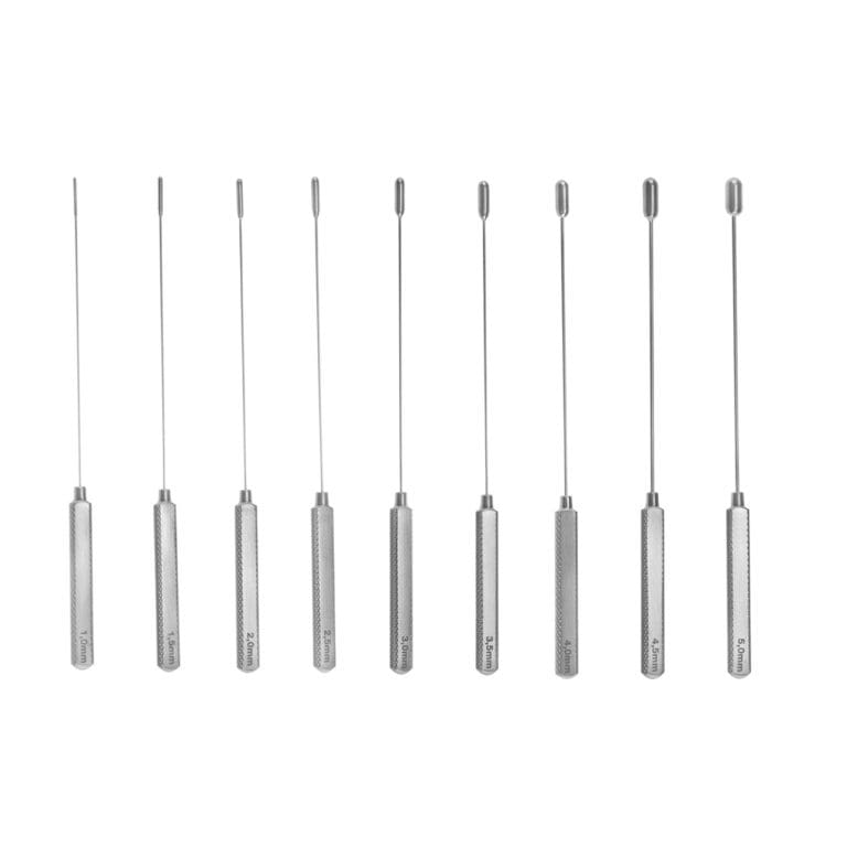 5 1/2" Garrett Vascular Dilator set of 9 BOSS Surgical Instruments